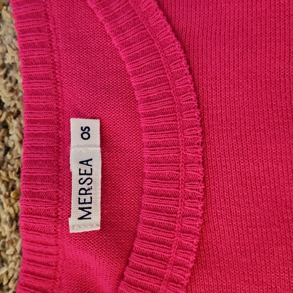 MERSEA Bright Pink Sweater - OS - Picture 5 of 7